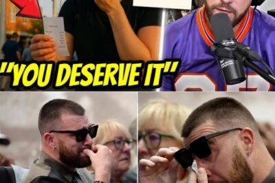 Homeless Teen Discovers Travis Kelce’s Lost Fortune — His Jaw-Dropping Act of Integrity Leaves NFL Icon Sobbing Before Shocking Brother Jason Joins the Emotional Reunion