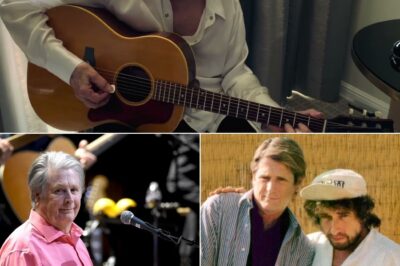 2022: The Day Music History Collided – Bob Dylan’s Bizarre ‘Happy Birthday’ Serenade to Brian Wilson on His 80th Shatters Expectations! Inside the Unlikely Duo’s Secret Friendship & the Hauntingly Beautiful Moment That Left Fans Questioning Everything They Knew About Two Legends’ Surreal Bond. Was It a Tribute, a Joke, or a Hidden Message? The Internet Exploded Over This Whiskey-Raw Rendition – And the Backstory Will Make You See Both Icons in a Terrifying New Light. From Pet Sounds to ‘Blowin’ in the Wind,’ Their Worlds Finally Crashed in This Spine-Chilling, Once-in-a-Lifetime Clip That’s Still Going Viral Years Later. You’ll Never Guess What Dylan Mumbled After the Cake Was Cut…