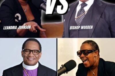 “Bishop Wooden NUKES LeAndria Johnson LIVE from the Pulpit—Her UNHINGED Clapback Left the Church SPEECHLESS! The SHOCKING Feud You Won’t Believe!”  When Bishop Wooden dropped a BOMBSHELL condemnation of gospel star LeAndria Johnson during Sunday service, NO ONE saw her WILD retaliation coming! Eyewitnesses say the crowd GASPED as she fired back with a BRUTAL mic-drop moment—was it justified or pure DISRESPECT? Insiders reveal the DIRTY secrets behind their feud: jealousy, betrayal, or a holy WAR over fame? Her viral rant exposed CHURCH HYPOCRISY so deep it’s splitting congregations nationwide! “She crossed the line,” says one deacon—but fans SCREAM she’s a hero. The FULL uncensored video is breaking the internet… and the fallout could DESTROY careers! DON’T MISS the 10 SHOCKING seconds that changed EVERYTHING!
