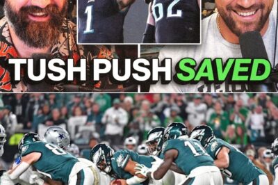 Jason Kelce’s Secret Lobbying Exposed: How One Emotional Speech at the NFL Owners’ Meeting Saved the ‘Tush Push’ – Travis Kelce Reveals the Shocking Behind-the-Scenes Battle That Divided the League!
